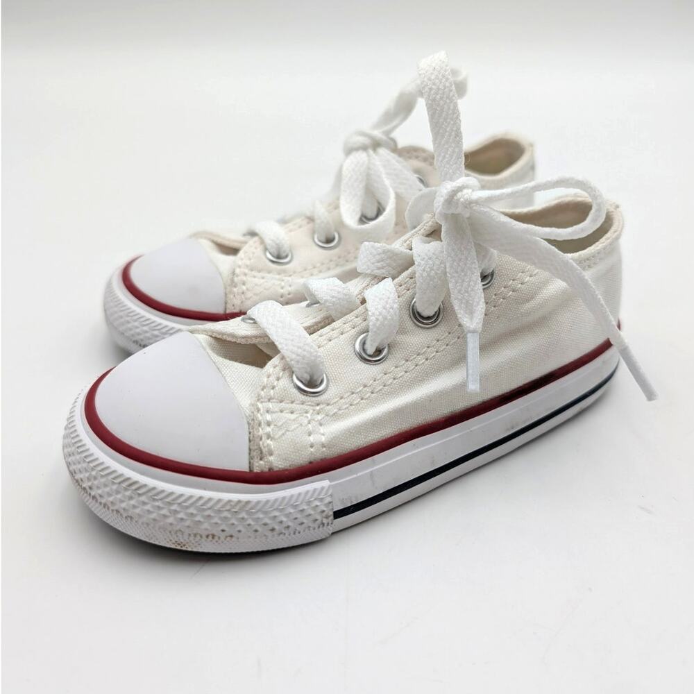 Converse Chuck Taylor All Star Low Top Sneaker Infant White Size US7 EU23